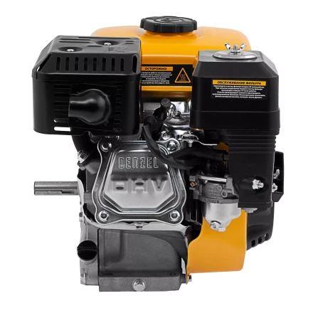 Двигатель бензиновый Denzel RX-17K, 7 л.с., 212 см3, горизонтальный вал шпонка 19 мм 95101 купить в Губкинске