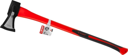 Топор- колун ЗУБР &quot;МАСТЕР&quot; кованый с двухкомпонентной фиберглассовой рукояткой, &quot;ушастый&quot;, 2кг/880мм 20616-20 купить в Губкинске