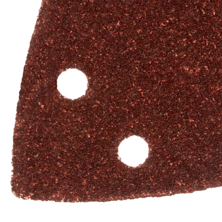 Треугольник абразивный на ворc. подложке под &quot;липучку&quot;, перф., P 100, 150х150х100 мм, 5 шт. Denzel 738617 купить в Губкинске