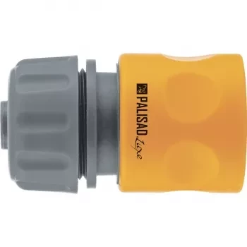 Соединитель пластмассовый быстросъемный для шланга 3/4 однокомпонентный PALISAD LUXE 66257 купить в Губкинске