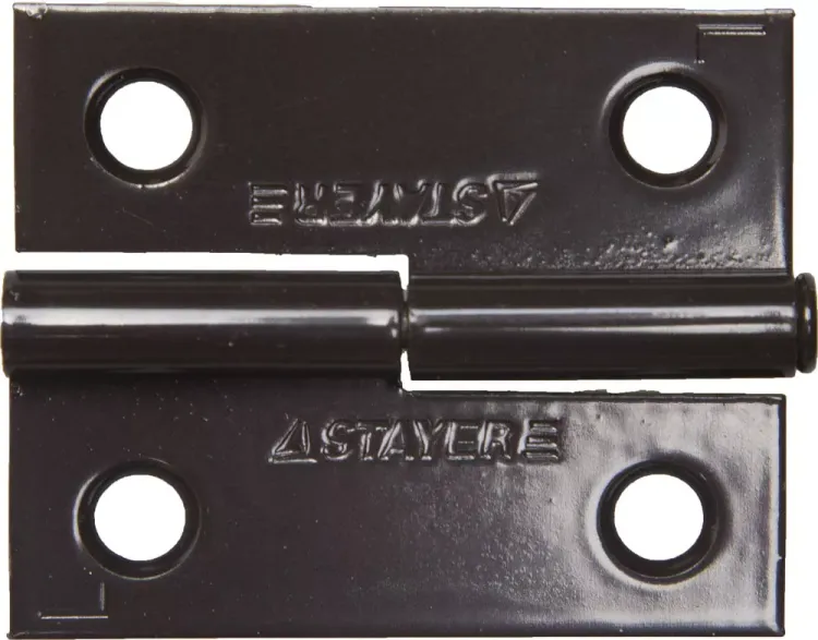 Петля дверная STAYER "MASTER" разъемная, цвет коричневый, левая, 50мм 37613-50-3L купить в Губкинске