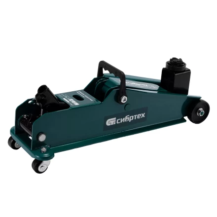 Домкрат гидравлический подкатной Сибртех 50841, 3 т, 192-532 мм, SUV купить в Губкинске