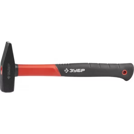 Молоток с фиберглассовой рукояткой, ЗУБР &quot;МАСТЕР&quot; 20020-08, кованый, 800 г 20020-08 купить в Губкинске