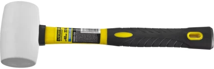 Киянка STAYER &quot;PROFI&quot; резиновая БЕЛАЯ, с фиберглассовой ручкой, 230г 20533-230 купить в Губкинске