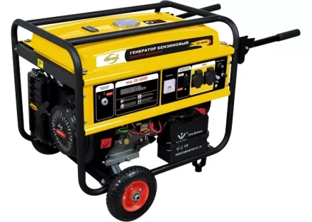 Генератор бензиновый DENZEL GE 4500Е электростартер 94683 купить в Губкинске