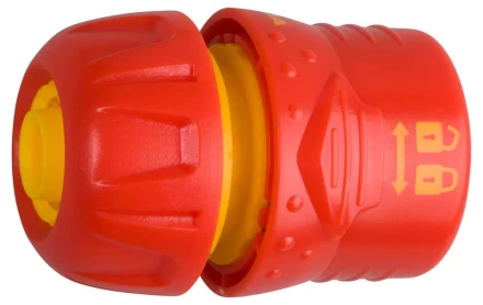 Соединитель GRINDA пластмассовый с запирающим механизмом, 3/4&quot; 8-426328 купить в Губкинске