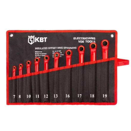 Набор накидных диэлектрических ключей КВТ НИИ-25, 8 шт. (89751) купить в Губкинске