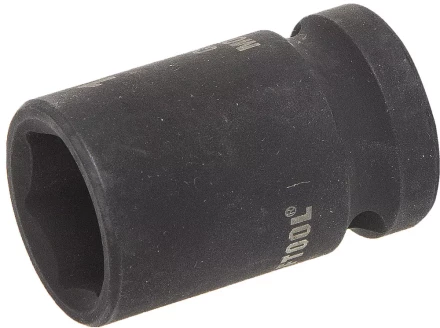 Торцовая головка KRAFTOOL &quot;INDUSTRIE QUALITAT&quot; ударная (1/2&quot;), FLANK, Cr-Mo, фосфатированная, 16 мм 27940-16_z01 купить в Губкинске