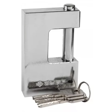 Замок ЗУБР &quot;ЭКСПЕРТ&quot; навесной, стальной корпус, П-образная форма, 90мм 37281-90 купить в Губкинске