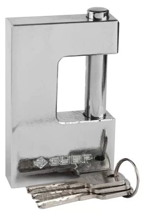 Замок ЗУБР &quot;ЭКСПЕРТ&quot; навесной, стальной корпус, П-образная форма, 90мм 37281-90 купить в Губкинске