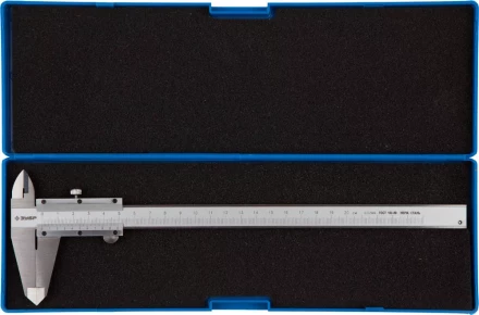 Штангенциркуль ЗУБР &quot;ЭКСПЕРТ&quot;, ШЦ-I-200-0,05,нониусный, сборный корпус, нержавеющая сталь, 200мм,шаг измерения 0,05мм 34512-200 купить в Губкинске