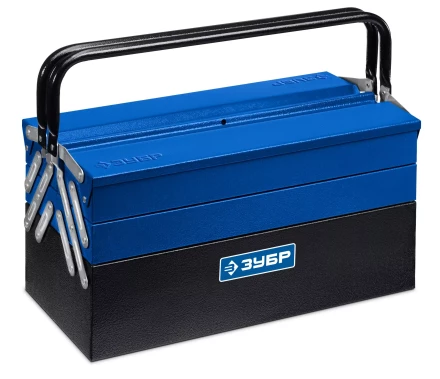 ЗУБР ЯРУС-5/19, 470 х 210 х 225 мм, (19), Металлический раздвижной ящик для инструментов, Профессионал (38356-19) купить в Губкинске