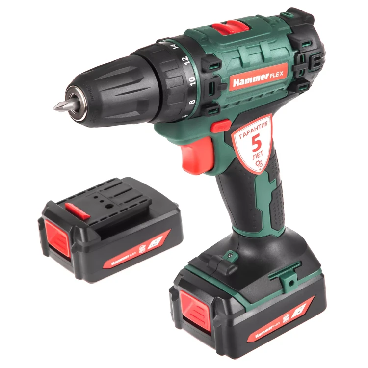 Аккумуляторная дрель Hammer Flex ACD120Li купить в Губкинске