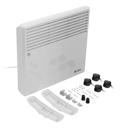 Конвектор электрический CH-1000, 1000 Вт, X-образный нагреватель, термостат, колеса // MTX 98105 купить в Губкинске