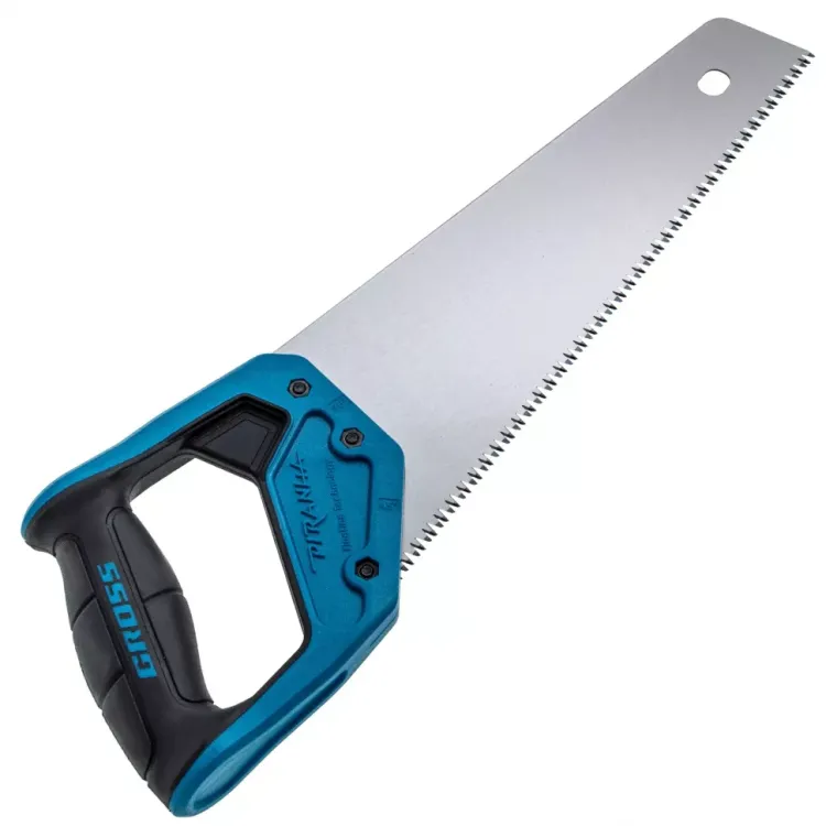 Ножовка по дереву "PIRANHA", 300 мм, 7 TPI, 3D-зуб, двухкомпонентная рукоятка Gross 24122 купить в Губкинске