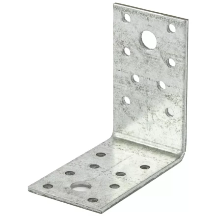 Крепежный уголок 2,5мм КU 70x70x40 мм Россия Сибртех 464023 купить в Губкинске