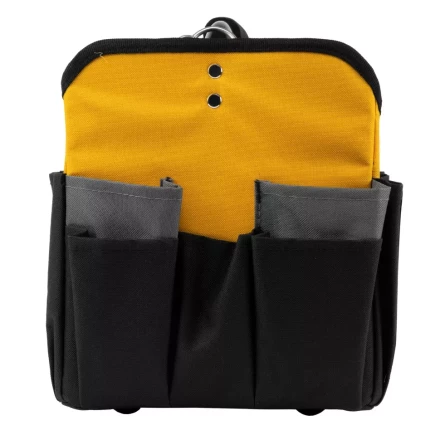 Переноска для инструмента, 260х240х300 мм, 22 кармана, наплечный ремень// Denzel 90294 купить в Губкинске