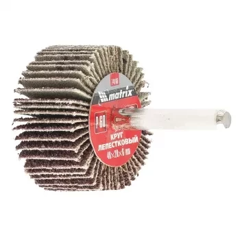 Круг лепестковый для дрели 40 х 20 х 6 мм P 40 MATRIX 74165 купить в Губкинске