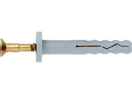 Дюбель-гвоздь полипропиленовый с цилиндрическим бортиком 8х100 мм 100 шт СИБРТЕХ 42152 купить в Губкинске