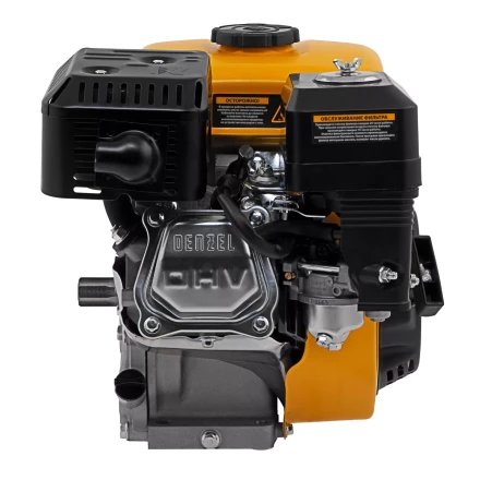 Двигатель бензиновый Denzel RX-17S, 7 л.с., 212 см3, горизонтальный вал шлиц 25 мм 95102 купить в Губкинске