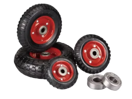 Колесо большегрузное P 150 150 мм резина с протектором, на ось (N) 1048162 купить в Губкинске