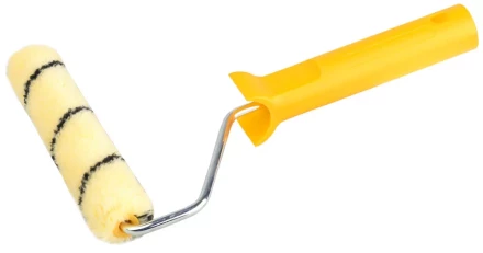 Мини-валик DUALON ПОЛИАКРИЛ малярный в сборе, ворс 7мм, бюгель 6мм, 15х160мм, STAYER Master 03-05812-16 купить в Губкинске