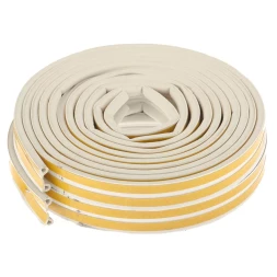 Уплотнитель 12 м профиль "P" белый СИБРТЕХ 93945