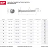 Саморезы ЗУБР с прессшайбой по листовому металлу до 0,9мм, PH2, 4,2х25мм, ТФ1, 350шт 4-300191-42-025 купить в Губкинске