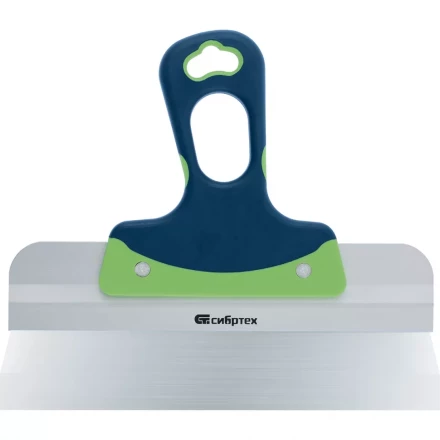 Шпатель фасадный, нержавеющая сталь, 250 мм, 2-компонентная ручка  СИБРТЕХ 85574 купить в Губкинске