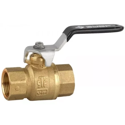 Кран шаровой ЗУБР полнопроходной &quot;мама-мама&quot;, ручка, латунь DZR, 3/4&quot; 4-51320-L-3/4 купить в Губкинске