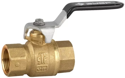 Кран шаровой ЗУБР полнопроходной &quot;мама-мама&quot;, ручка, латунь DZR, 3/4&quot; 4-51320-L-3/4 купить в Губкинске