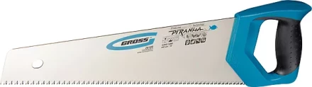 Ножовка по дереву &quot;PIRANHA&quot; 400 мм 7-8 TPI зуб - 3D каленый зуб 2-х комп. рук-ка GROSS 24109 купить в Губкинске
