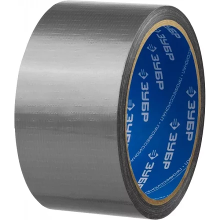 Армированная лента, ЗУБР &quot;ПРОФЕССИОНАЛ&quot; 12090-50-10, универсальная, влагостойкая, 48мм х 10м, серебристая 12090-50-10 купить в Губкинске