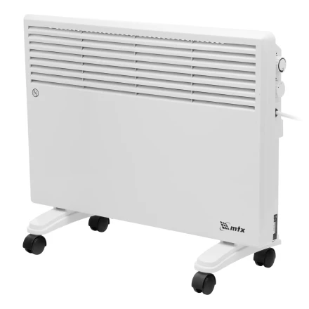 Конвектор электрический CH-1500, 1500 Вт, X-образный нагреватель, термостат, колеса // MTX 98106 купить в Губкинске