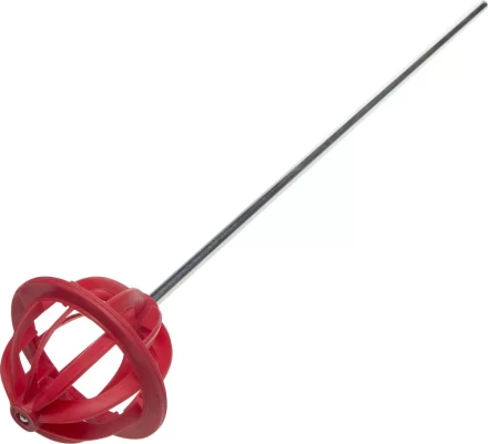 ЗУБР Глобус, 82 х 80 х 400 мм, d 6 мм, пластмассовый, миксер для красок (06006-82-40) купить в Губкинске