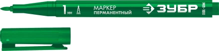 ЗУБР МП-100 зеленый, 1 мм перманентный маркер (06320-4) купить в Губкинске