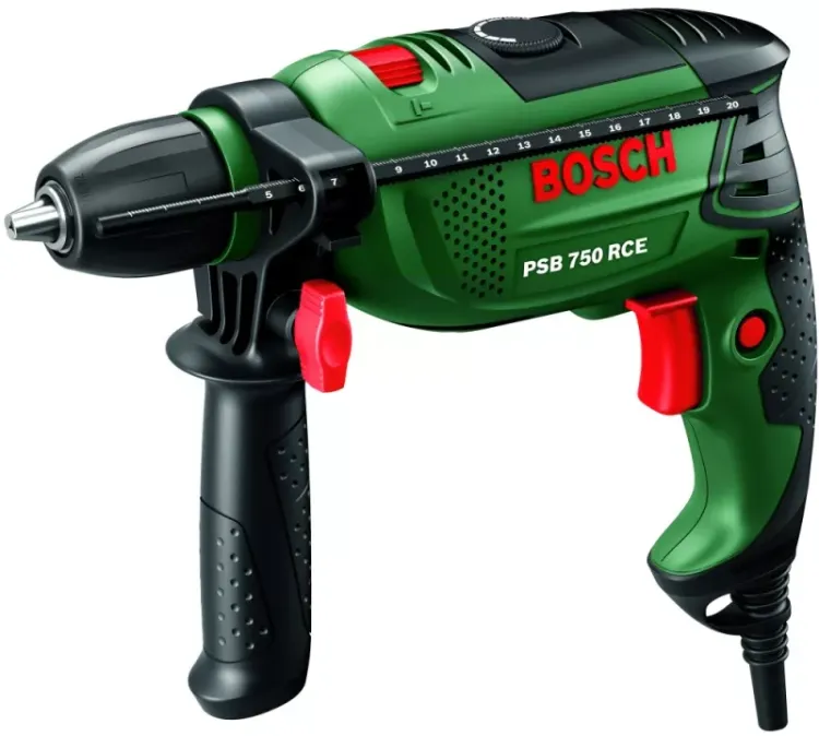 Дрель ударная BOSCH PSB 750 RСE (0.603.128.520) купить в Губкинске