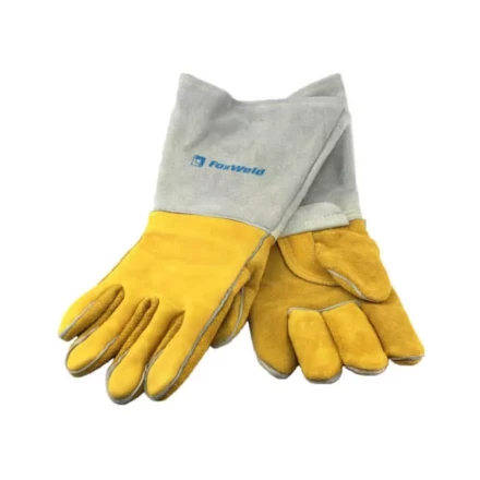 Краги спилковые водоотталкивающие Защита артикул 10-2750L FoxWeld купить в Губкинске