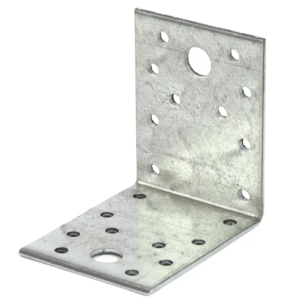 Крепежный уголок 2,5мм КU 70x70x55 мм Россия Сибртех 464033 купить в Губкинске