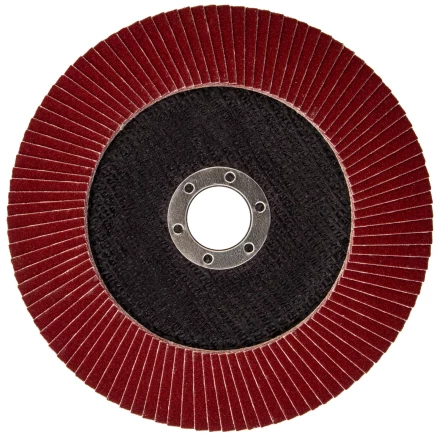 Круг лепестковый торцевой БАЗ КЛТ-1, зернистость Р 120(10Н), 150 х 22.2 мм,  Россия 74023 купить в Губкинске