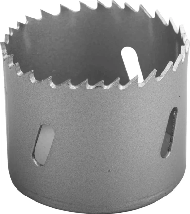 Коронка ЗУБР "ЭКСПЕРТ" биметаллическая, быстрорежущая сталь, глубина сверления до 38мм, d-54мм 29531-054_z01 купить в Губкинске