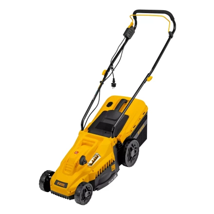 Газонокосилка электрическая GM-1300, 1300 Вт, шир. 32 см, 5 уров., травосб. 35 л Denzel 96627 купить в Губкинске