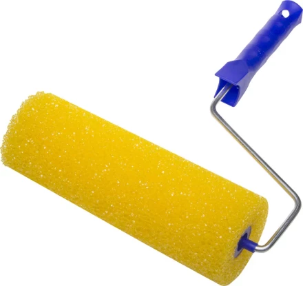 Валик &quot;СТРУКТУРНЫЙ ПОРОЛОН&quot; малярный в сборе, бюгель 6мм, 80x240мм, STAYER Profi 0365-24 купить в Губкинске
