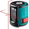 Нивелир лазерный линейный CL 20, сверхъяркий, KRAFTOOL 34700, двухлучевой, 20м, IP54, точн. 0,2 мм/м 34700 купить в Губкинске