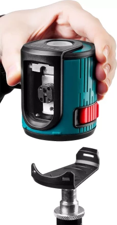 Нивелир лазерный линейный CL 20, сверхъяркий, KRAFTOOL 34700, двухлучевой, 20м, IP54, точн. 0,2 мм/м 34700 купить в Губкинске