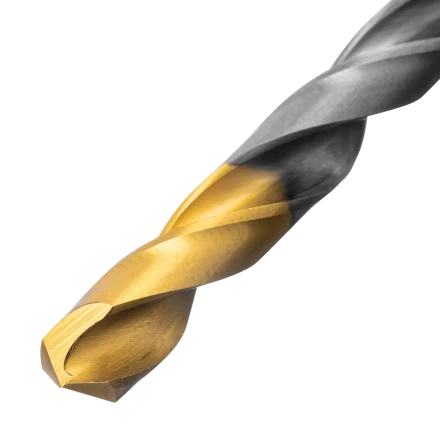 Набор сверл по металлу Denzel 723001, 1-10 мм, Р6М5-TiN, Golden Tip, 10 шт купить в Губкинске