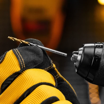 Набор сверл по металлу Denzel 723001, 1-10 мм, Р6М5-TiN, Golden Tip, 10 шт купить в Губкинске