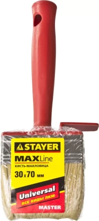 Макловица STAYER &quot;MASTER&quot; UNIVERSAL, светлая щетина, пластмассовый корпус, 3х7см 01824-07 купить в Губкинске