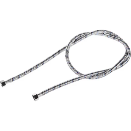 Подводка гибкая ЗУБР для воды, оплетка из нержавеющей стали, г/г 1/2&quot; - 1,8м 51005-G/G-180 купить в Губкинске