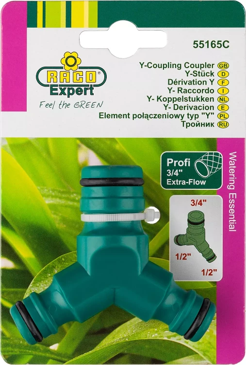 Тройник RACO "PROFI EXTRA-FLOW" (соединитель-соединитель-соединитель), 1/2"х1/2"x3/4" 4252-55165C купить в Губкинске